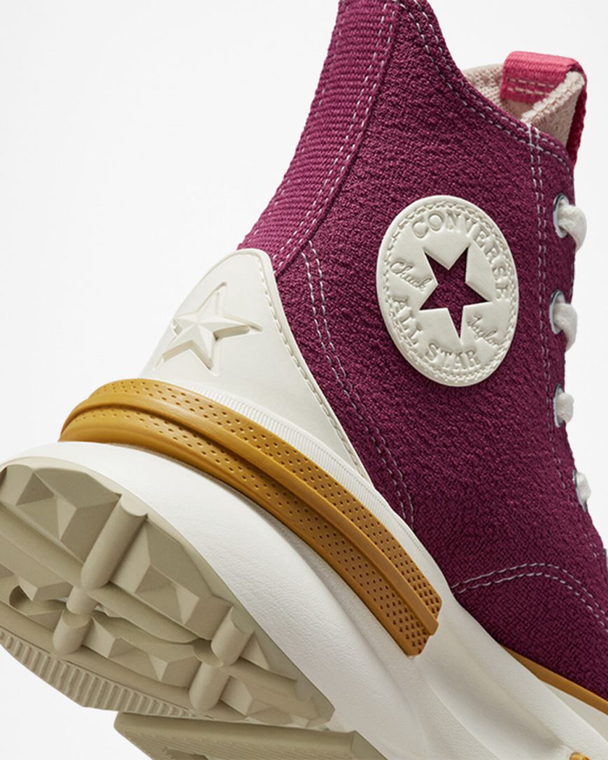 Tenisi Inalti Barbati Converse Run Star Legacy CX Textured Roz Gri | RO GCLZI152